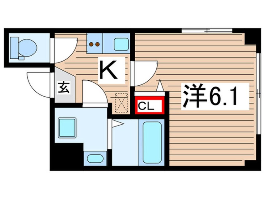 間取図 コンフォルト金町