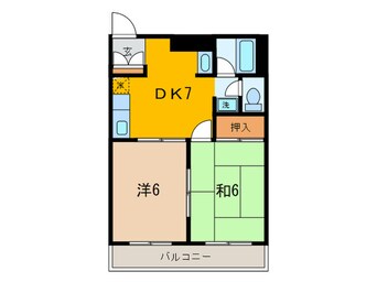 間取図 オ－クプラザ