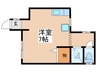 奥戸パレスⅠ 1Rの間取り