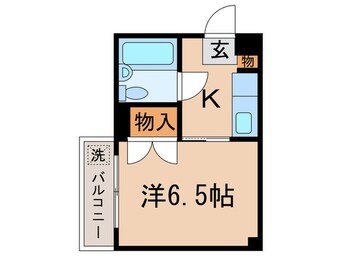 間取図 プラーズ上丸子