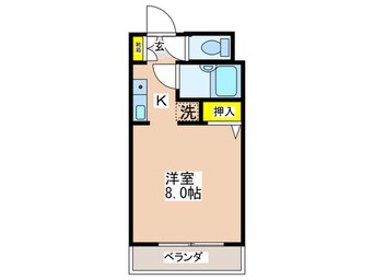 間取図 パワードオオヨコ