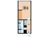 ＷＩＮＧ　ＦＵＲＵＹＡ 1Kの間取り
