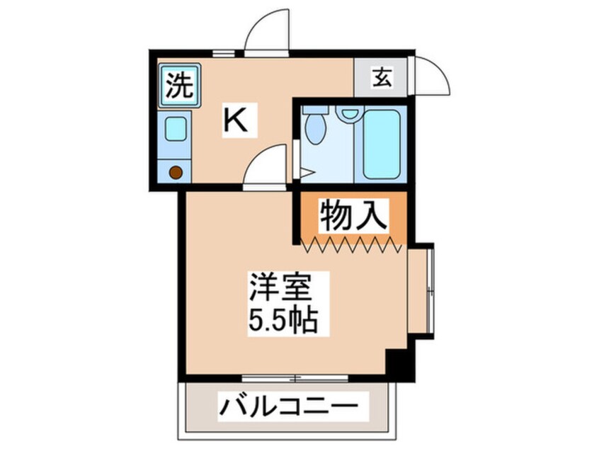 間取図 グリ－ンハイムとみしげ