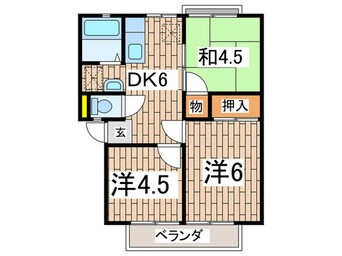 間取図 ファミール森崎