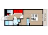 サントス参番館 1Rの間取り