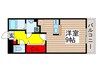 サントス参番館 1Rの間取り