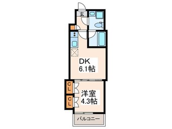 間取図 レジディア蒲田プレイス