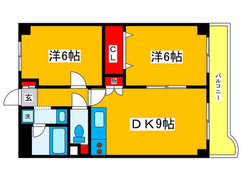 間取図 浦安タウンハウス