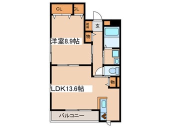間取図 グランデュ－ル橋本