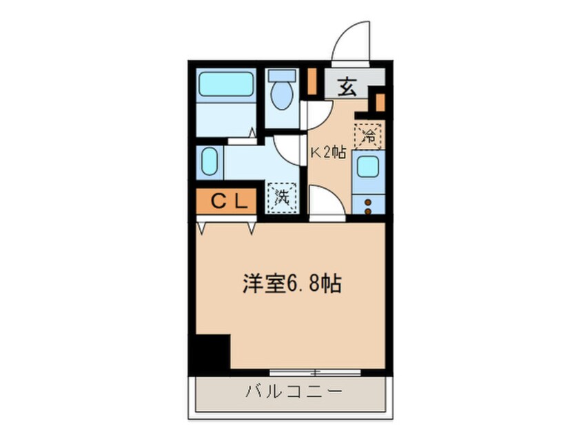 間取図 レジディア南品川