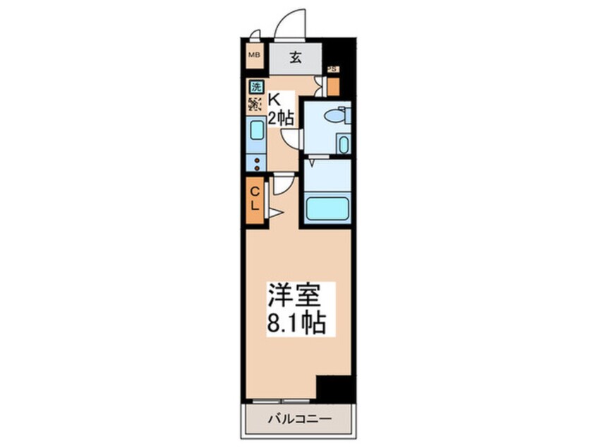 間取図 クレストタップ羽田