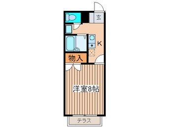 間取図 プレジ－ルエイトガロン