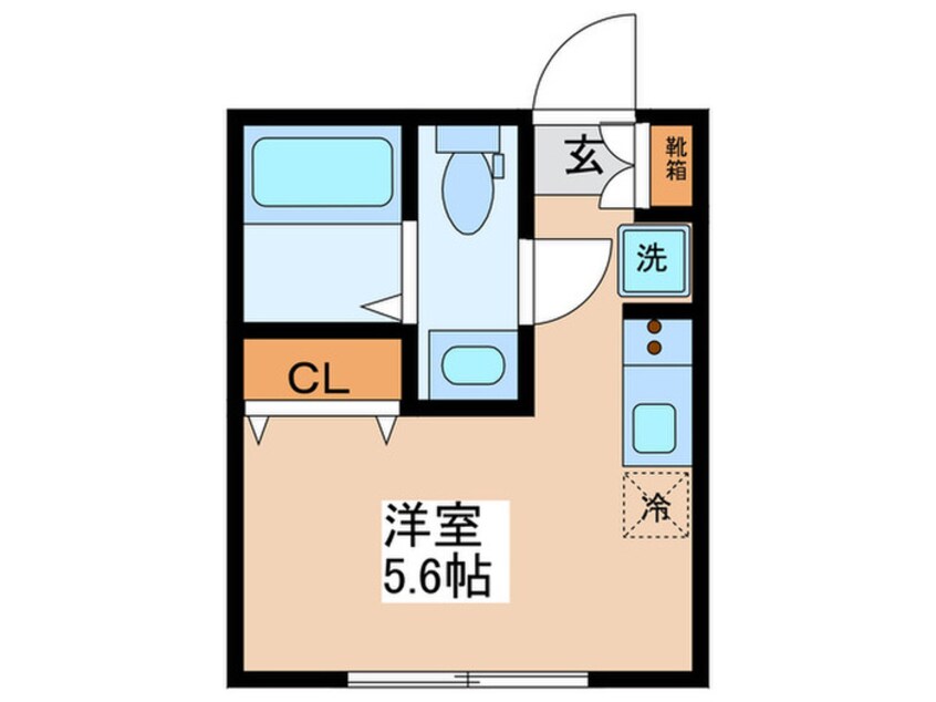 間取図 クリエイト南台