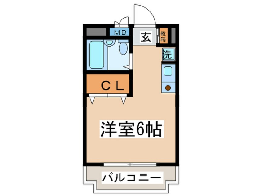 間取図 セジュール小田急相模原