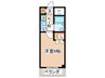 湘南サイトビル 1Kの間取り