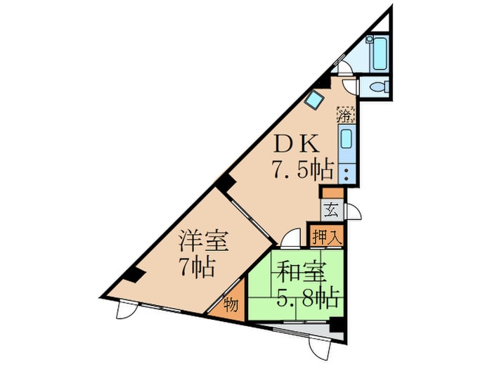 間取り図 マルゴビル
