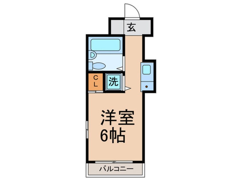 間取図 プレール恵比寿(106）