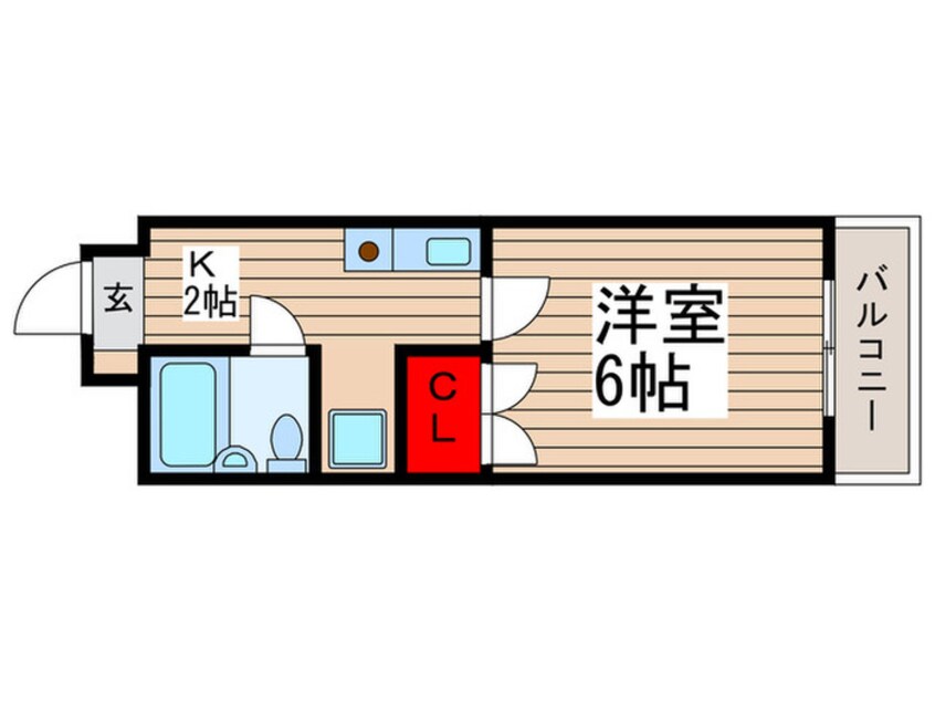 間取図 白鵬舎ビル