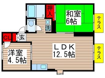 間取図 ヴェルソレージュ