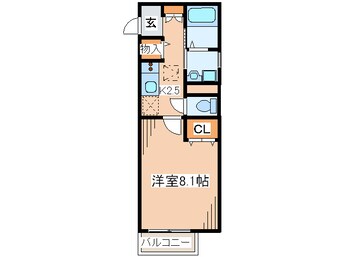 間取図 エクレ－ル