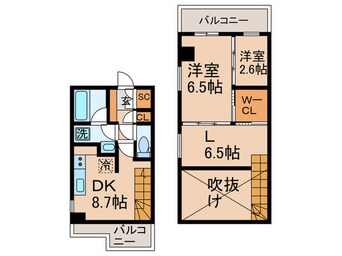 間取図 パークレジデンス三軒茶屋