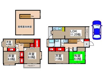 間取図 南台レジデンス