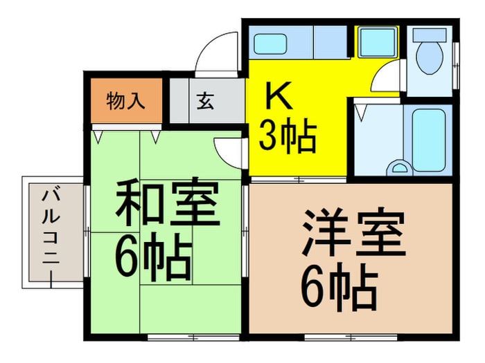 間取り図 泉ハイツ