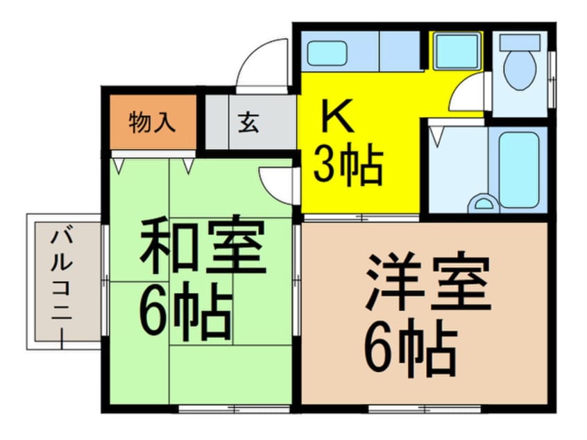 間取図 泉ハイツ
