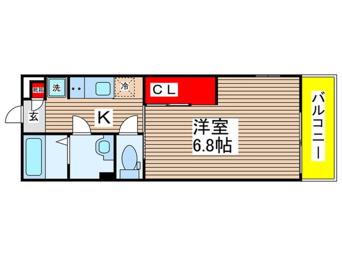 間取り図 リブリ・レイブ花園