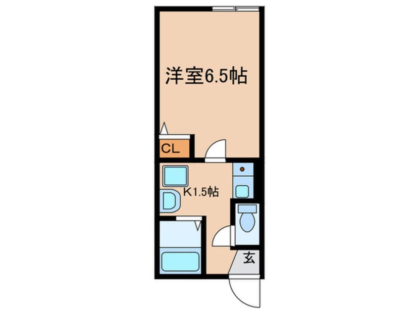 間取図 仮）リブ松島4丁目