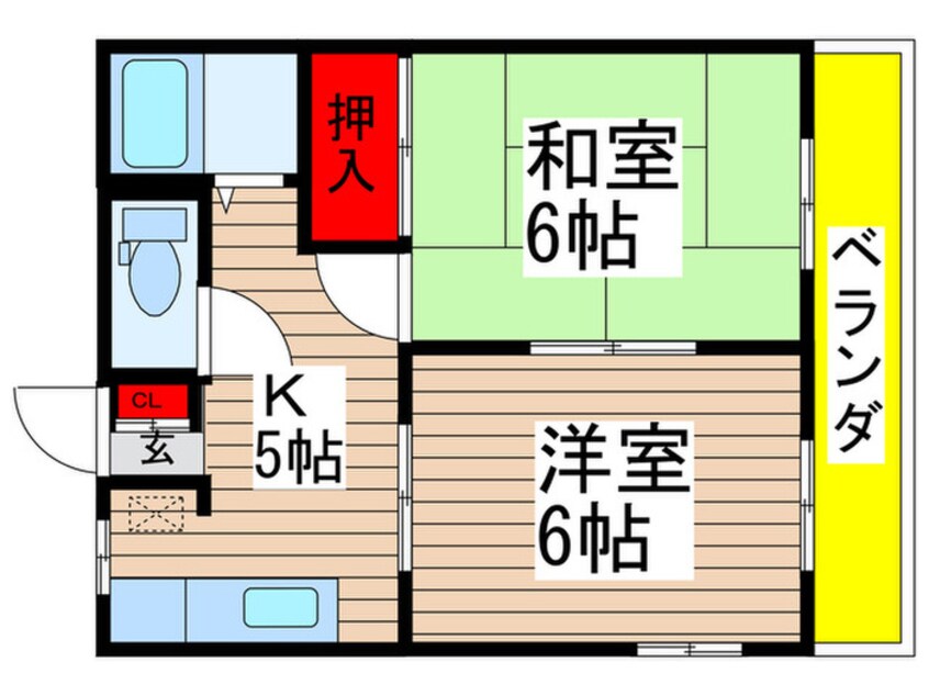 間取図 ミヤハイム