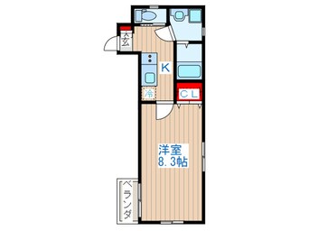 間取図 メゾンデ－ル