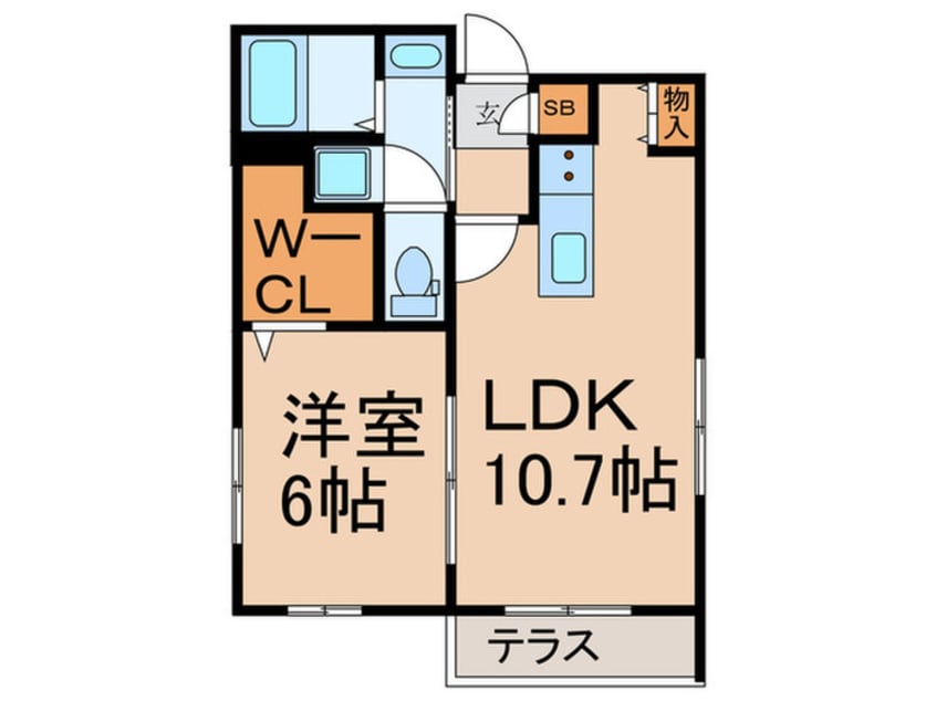 間取図 マミューズ