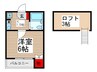 ＢｅｅＣｏｒｐｏ 1Kの間取り