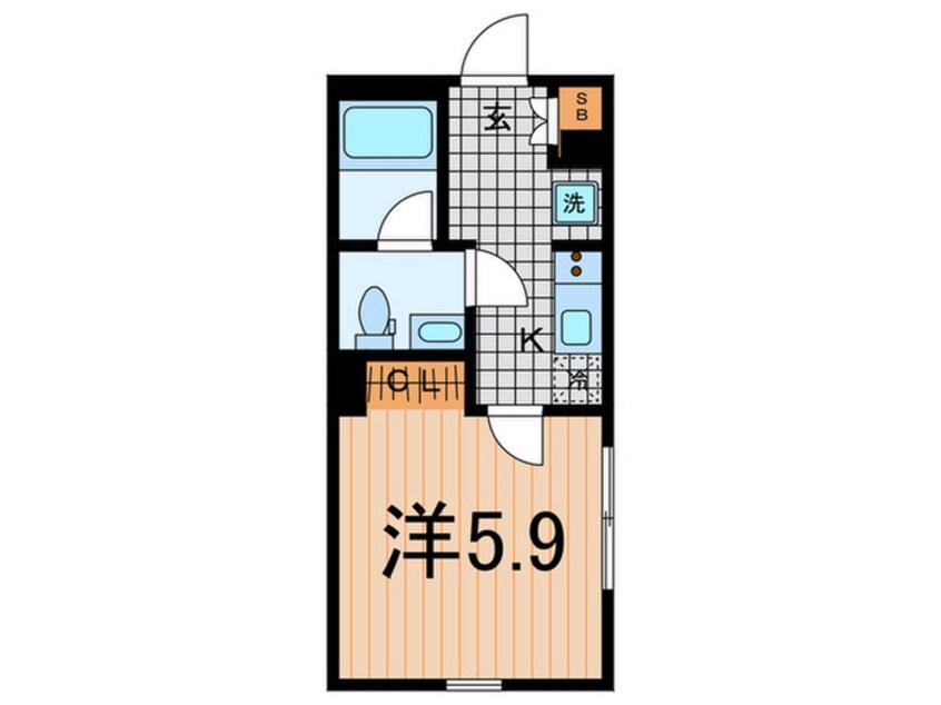 間取図 ＭＤＭ武蔵小山