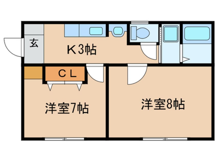 間取図 Sonare Quartet石神井