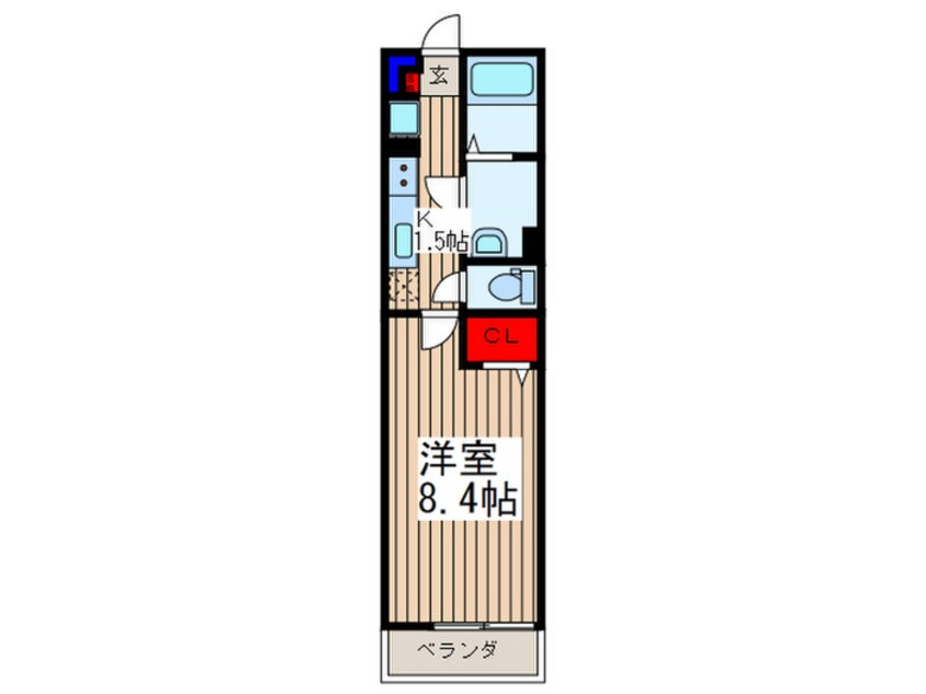 間取図 リブリ・上福岡Ⅱ