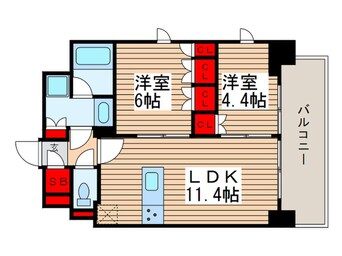 間取図 ブラウ東上野