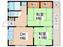 第二小川ﾊｲﾂの間取図