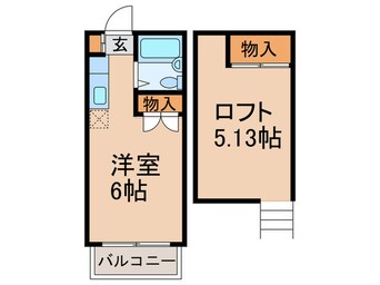 間取図 スカイクルーズ中台