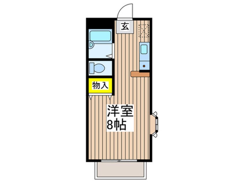 間取図 シティフラット