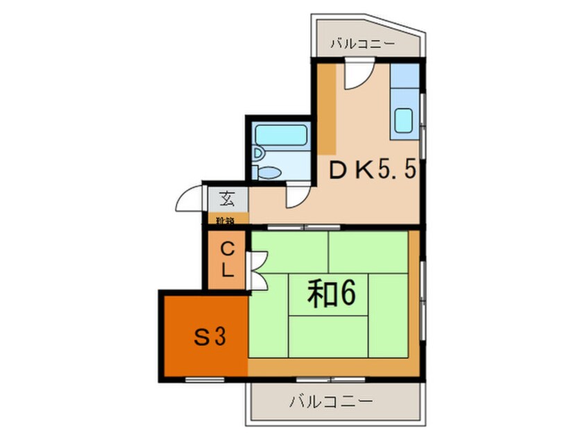 間取図 めぞんエル