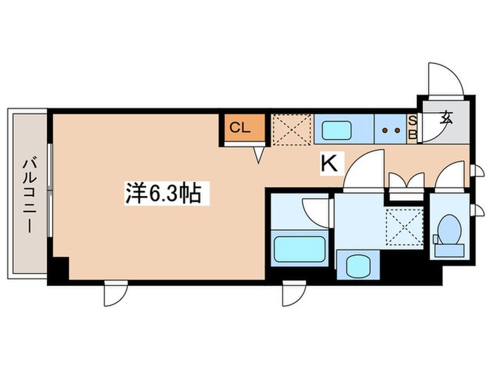 間取り図 BCITYAPARTMENTIKEBUKUROWEST