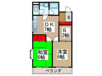 間取図 東綿ビル上青木西