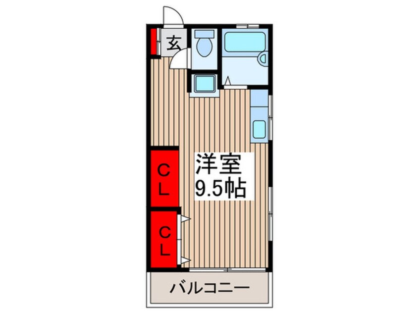 間取図 おおきコーポ