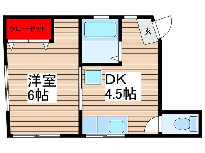 間取り図 パ－ルハイツ