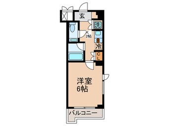 間取図 ル－ブル下北沢弐番館(702)