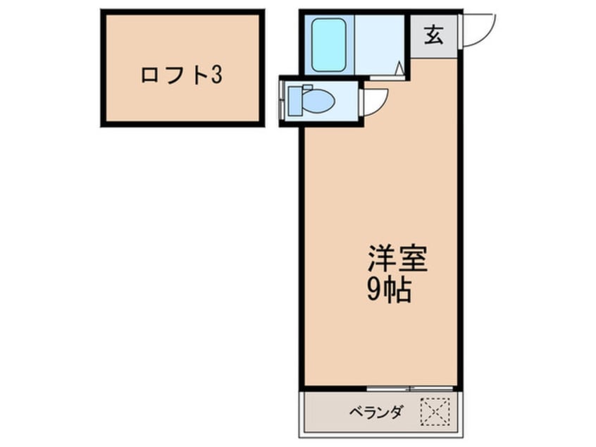 間取図 エーデルハイツ