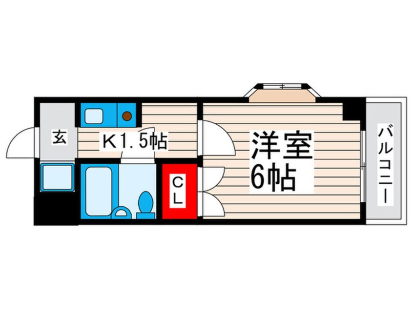 間取図 メゾン江戸川