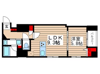 間取図 グランカーサ上野入谷